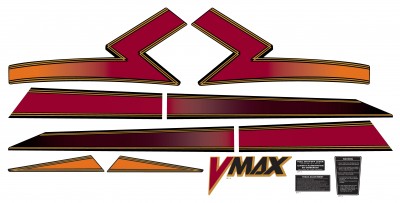 1987 V-Max Decals